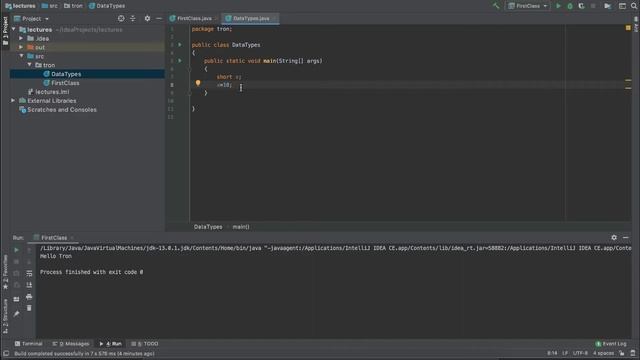 Data Types in Java | JAVA Lecture 2 смотреть онлайн
