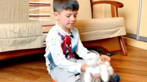 Мама купила Денису робота собаку PupBo Silverlit