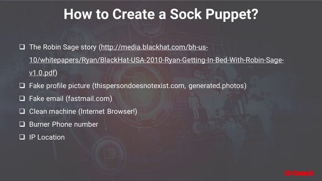 Sock Puppet _ Open Source Intelligence смотреть онлайн
