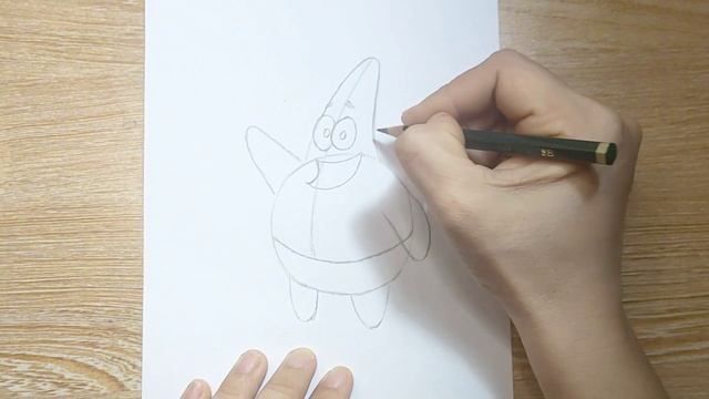 How to draw Patrick star смотреть онлайн