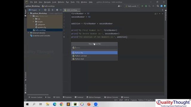 Development Working with a GUI Sample Application - How to Hack with Python Workshop | Part - 1 смотреть онлайн