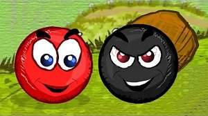 КРАСНЫЙ ШАР против ЧЕРНОГО ШАРА #2. Похищение Любимой. Мультик про Red Ball 3