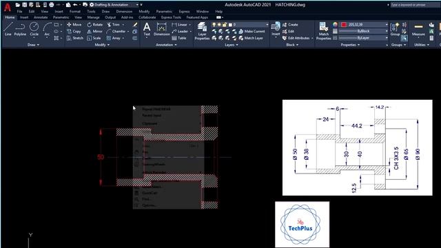 Autocad 2D Drawing print All Setting Full Tutorial смотреть онлайн