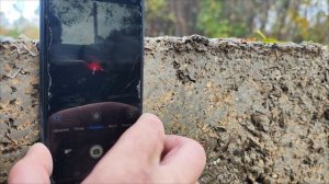 как увидеть лазерный луч при ярком солнце / #лайфхаки нивелир днем на улице.