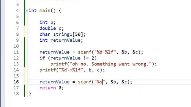 scanf in c (tutorial) смотреть онлайн