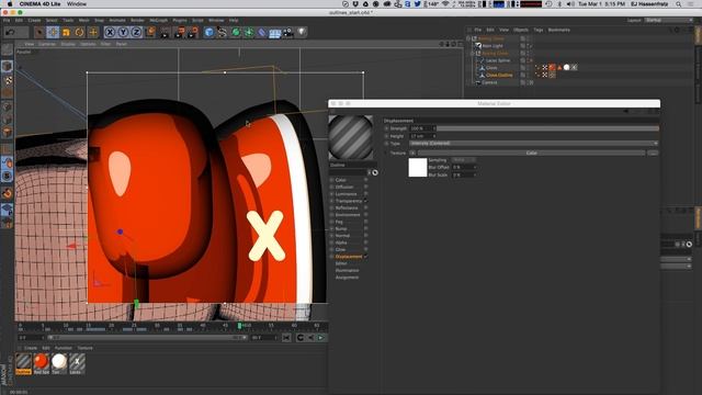 Cinema 4D Tutorial - How to Apply Cartoon Line Art Outlines to 3D Objects in Cinema 4D Lite смотреть онлайн