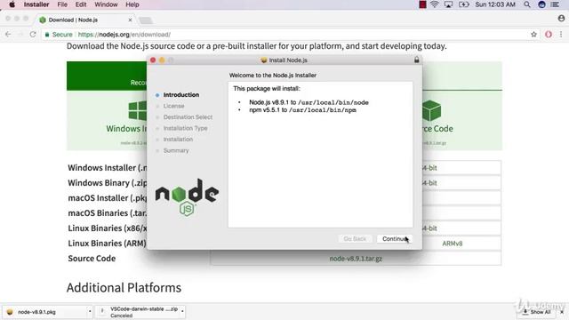 The Complete React Js & Redux Course - Build Modern Web Apps : Node.js смотреть онлайн