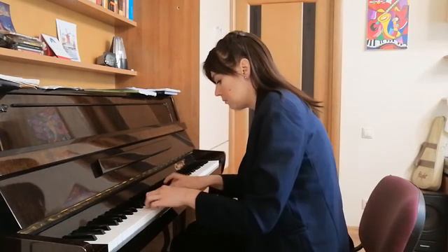 Анастасия Попель, 27 лет, Ф.Лист Юношеский этюд №4 ре минор смотреть онлайн