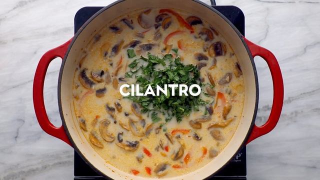 Thai Coconut Soup With Tofu And Rice