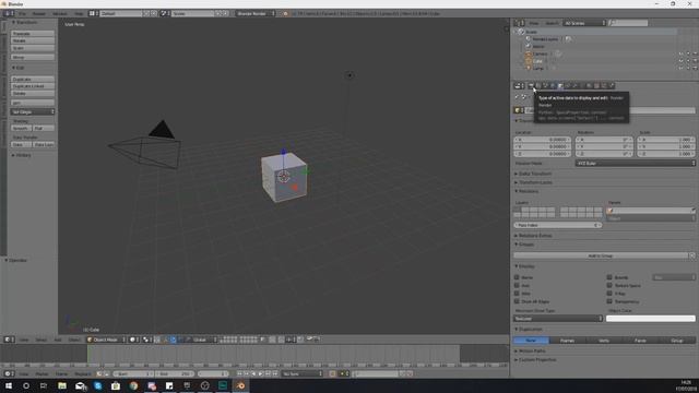 Properties Panel - #5 Blender Beginner Modelling Tutorial Series смотреть онлайн