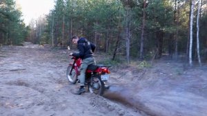 Мотоцикл МИНСК ЛИДЕР НА ТЮНИНГЕ / ЛЕПЕСТКОВЫЙ КЛАПАН