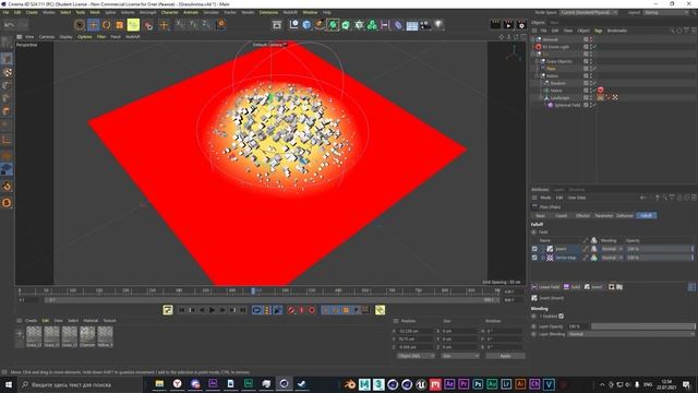 ВСЕВОЗМОЖНЫЕ Анимации Травы в RedShift | Grass scatter tutorial Cinema4d | смотреть онлайн