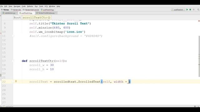 9 Python Tkinter ScrollTextCtrl смотреть онлайн