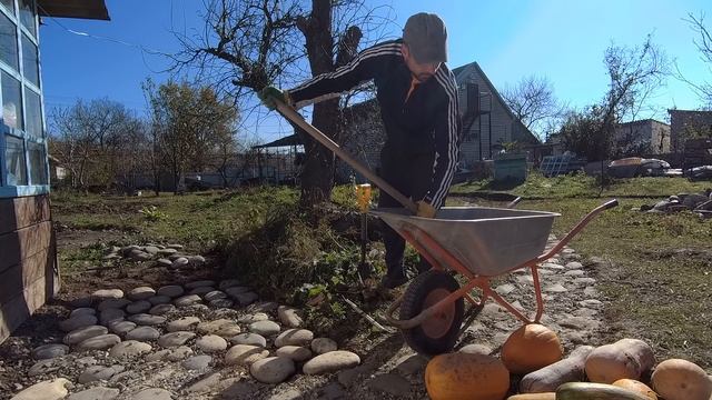 Жизнь В кавказской ДЕРЕВНЕ | Дорожка В СКАНДИНАВСКОМ СТИЛЕ #жизньвкавказскойдеревне #хутор # смотреть онлайн