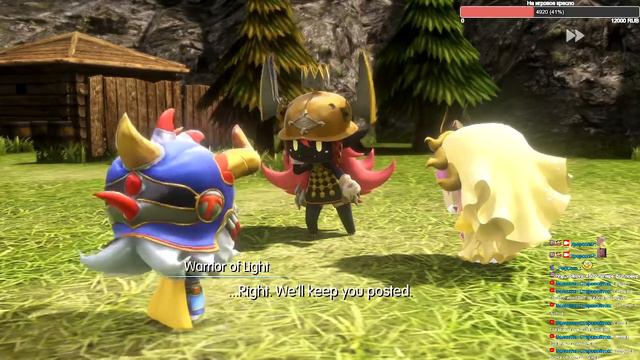 WORLD OF FINAL FANTASY|Закачка силы в Чокобо смотреть онлайн
