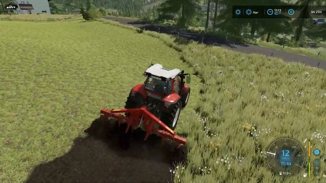 Farming Simulator 22 Erlengrat #2  распахиваем поля, убираем камни с полей