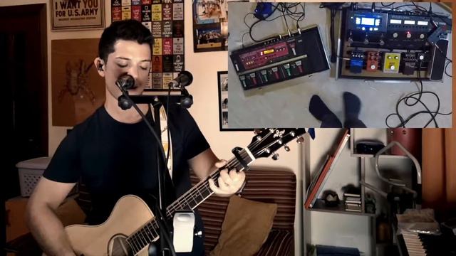 CLOCKS (Coldplay) Loop Cover - Giuseppe Croce смотреть онлайн