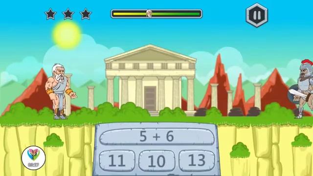 1 to 100 Subtraction Kids Math - Zeus Vs Monsters Fights смотреть онлайн