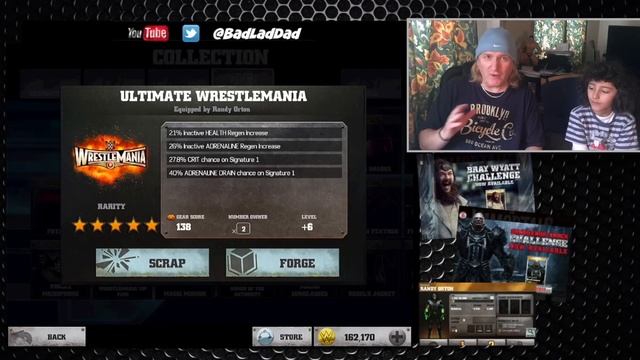 WWE Immortals Gameplay 30 : WrestleMania Gear Card Rewards смотреть онлайн