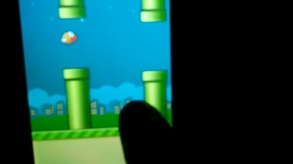 The Virus plays Flappy bird