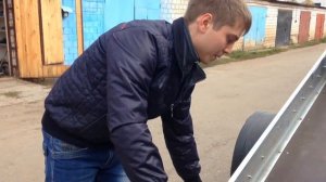 Обзор как правильно заехать в прицеп на квадроцикле