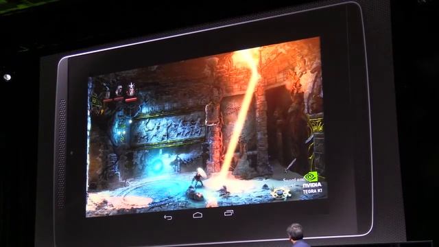 New mobile chipset nVidia Tegra K1 Gaming Demo at CES 2014 смотреть онлайн