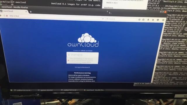 Banana Pi BPI-R2 runs ownCloud with docker смотреть онлайн
