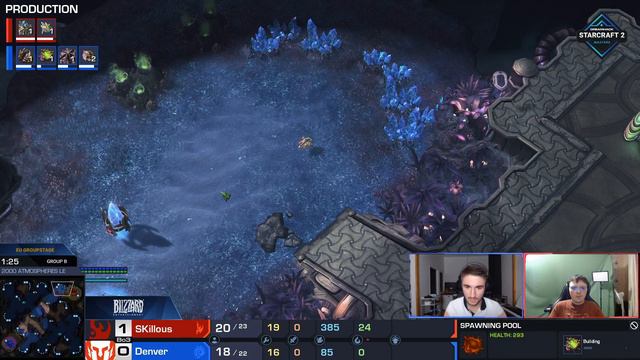 SC2 - Denver vs. SKillous - Group B - DreamHack SC2 Masters 2021 Winter - EU смотреть онлайн