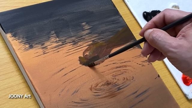 How to Draw Sparkle Reflection Effect / Acrylic Painting Technique смотреть онлайн