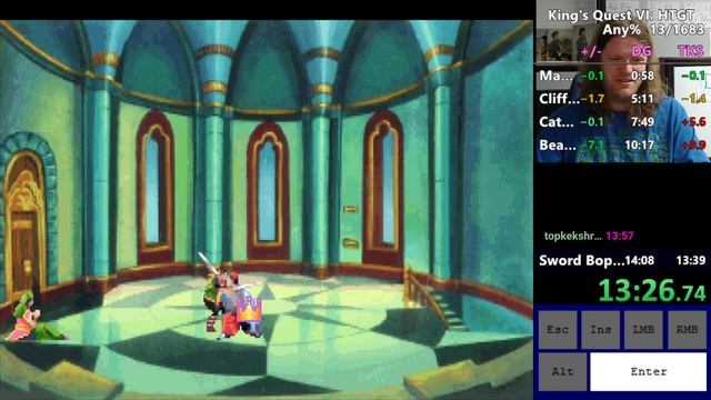 King's Quest VI: Heir Today, Gone Tomorrow Speedrun in under 14 Minutes смотреть онлайн