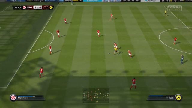 FIFA 15 Карьера за Borussia Dortmund #6 [Майнц 04] смотреть онлайн
