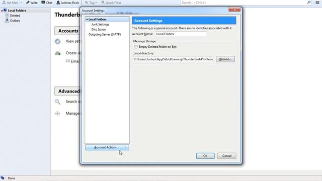 Thunderbird Email configuration смотреть онлайн