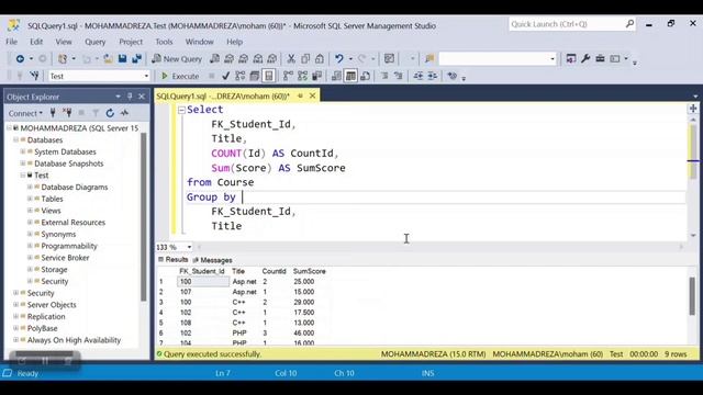 13- آموزش Group By و Having در Sql Server смотреть онлайн