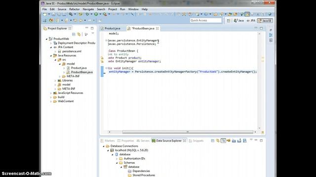 Bean for JPA entity смотреть онлайн