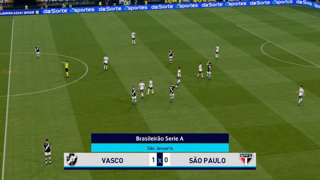 VASCO X SÃO PAULO BRASILEIRÃO 2023 PES 2017 PATC BMPES смотреть онлайн