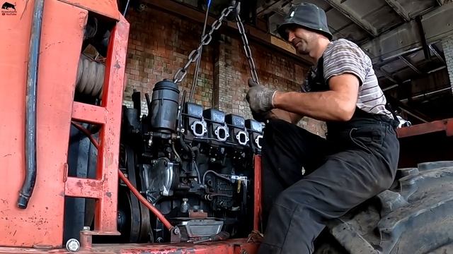 Как мы остались без тракторов, и как Геннадий стал мотористом! смотреть онлайн