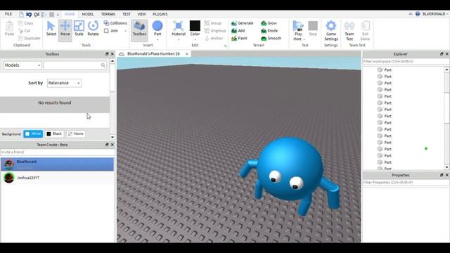 Making a monster on roblox studio with joshua23 смотреть онлайн