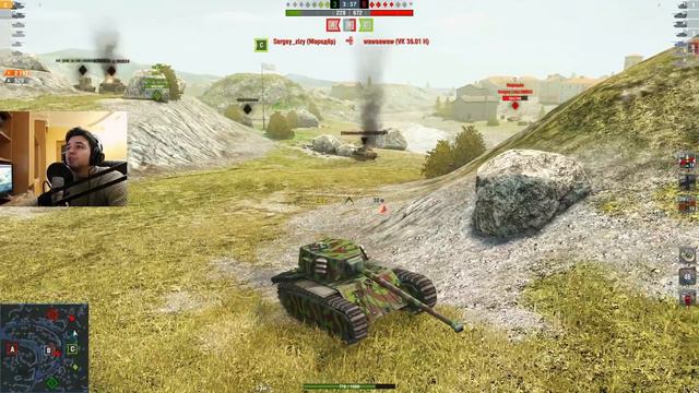 WoT Blitz -Танк поднимающий СКИЛЛ. ARL 44 как альтернатива КВ-2 - World of Tanks Blitz (WoTB) смотреть онлайн