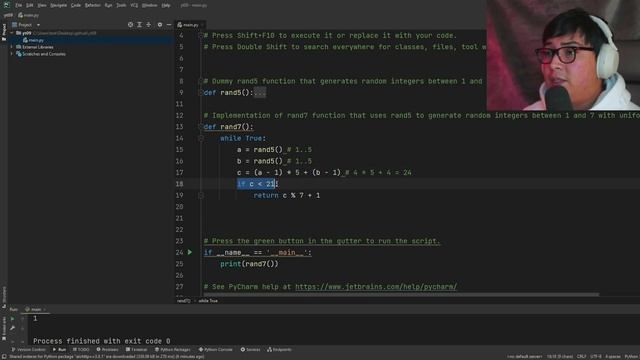 Cracking the Code: Generate Random Integers with Python and a 5-Sided Die смотреть онлайн