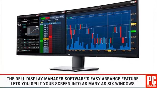 Dell UltraSharp 49 Curved Monitor смотреть онлайн