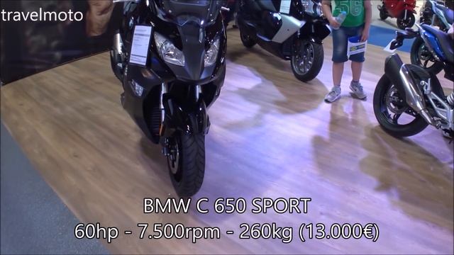 HONDA INTEGRA 750 Vs BMW C 650 Sport