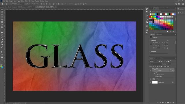Step-by-Step Guide to Creating a Glassy Layer Style in Photoshop смотреть онлайн
