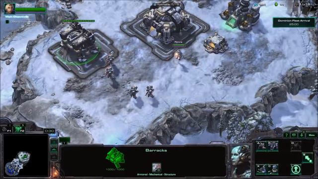StarCraft II Nova Covert Ops Part 3 Playthrough Mission Pack 1(Sudden Strike) смотреть онлайн