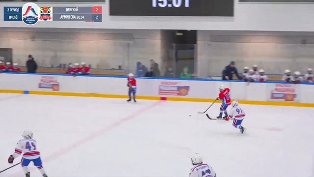 Невский 2013 - Армия СКА 2014 / Детская Хоккейная Лига смотреть онлайн
