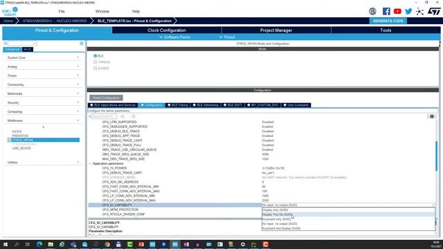 BLE Security with STM32WB - 06 Pairing - passkey entry display lab смотреть онлайн