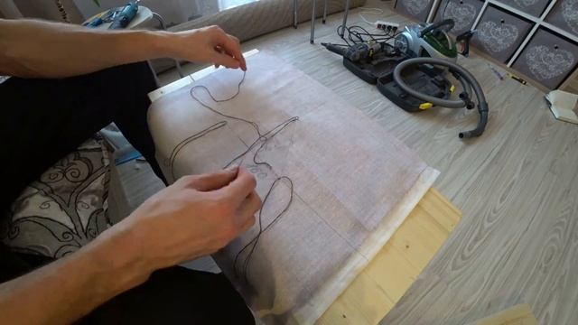 Как сделать мягкий табурет реставрация старого стула смотреть онлайн