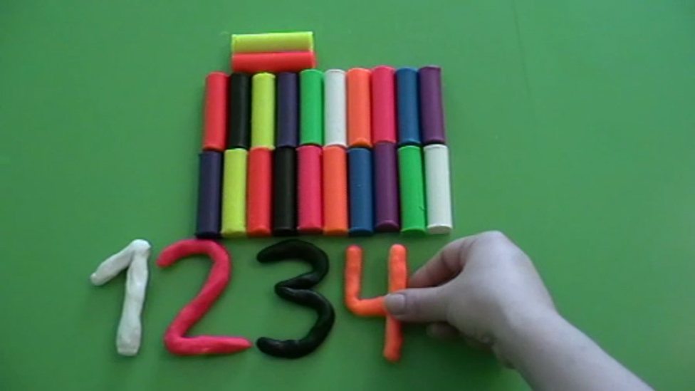 Учим цвета и цифры с пластилином Плей до смотреть онлайн