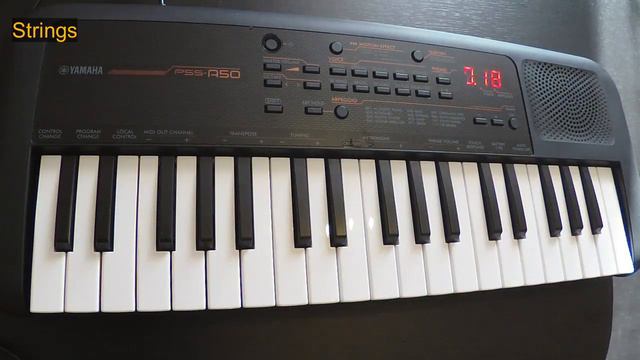 Yamaha PSS A50 - MIDI MCU plugin смотреть онлайн