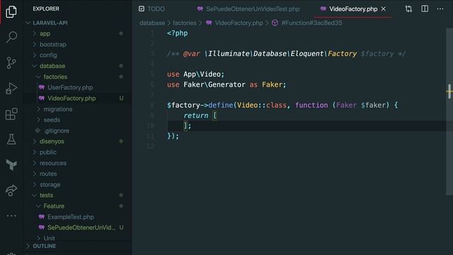 [Curso TDD LARAVEL] Empezamos a crear la API con PHP desde cero - Cap 03 смотреть онлайн