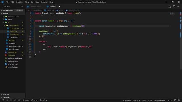 React + TypeScript: useEffect + useRef + Custom Props смотреть онлайн